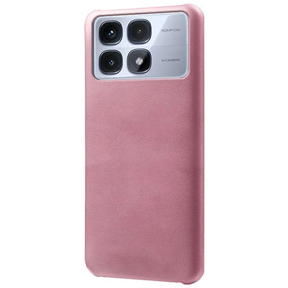 For Xiaomi Redmi K70 Ultra Case Calf Texture PU Leather Hard PC Protective Phone Cover