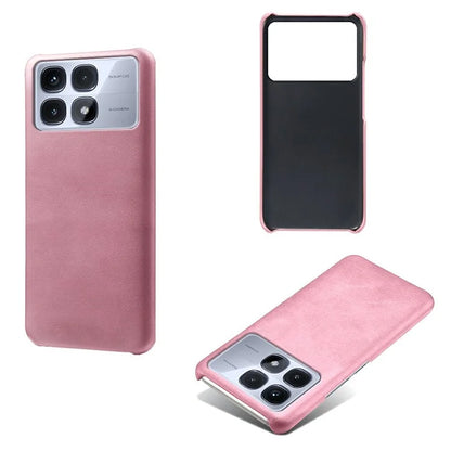 For Xiaomi Redmi K70 Ultra Case Calf Texture PU Leather Hard PC Protective Phone Cover