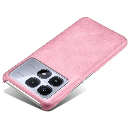 For Xiaomi Redmi K70 Ultra Case Calf Texture PU Leather Hard PC Protective Phone Cover