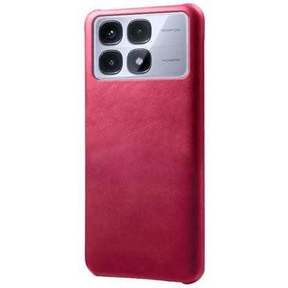 For Xiaomi Redmi K70 Ultra Case Calf Texture PU Leather Hard PC Protective Phone Cover