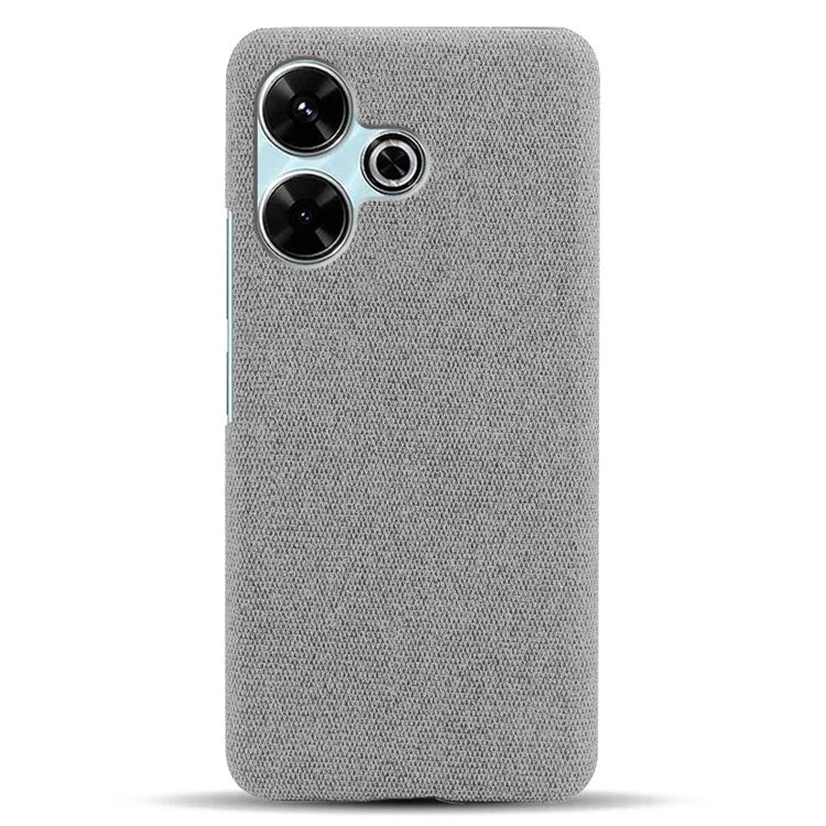 For Xiaomi Redmi 13 4G Case Cloth Texture Anti-Scratch Protective PC Phone Cover