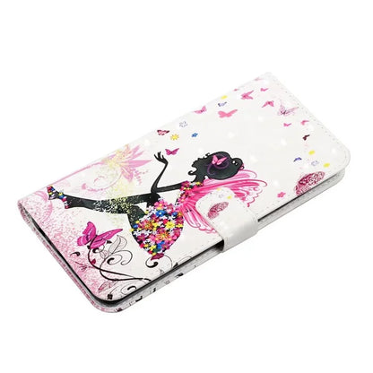 For Motorola Edge 50 Pro 5G Case 3D Creative Pattern PU Leather Stand Phone Cover