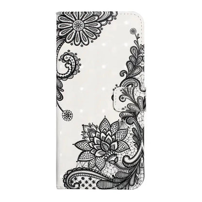 For Motorola Edge 50 Pro 5G Case 3D Creative Pattern PU Leather Stand Phone Cover