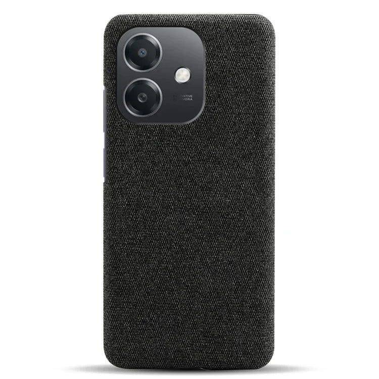 For Oppo A3x 5G (India) Case Cloth Texture Anti-Scratch Protective PC Phone Cover