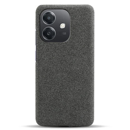 For Oppo A3x 5G (India) Case Cloth Texture Anti-Scratch Protective PC Phone Cover