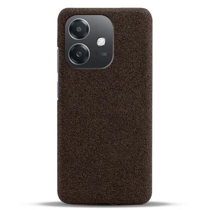 For Oppo A3x 5G (India) Case Cloth Texture Anti-Scratch Protective PC Phone Cover