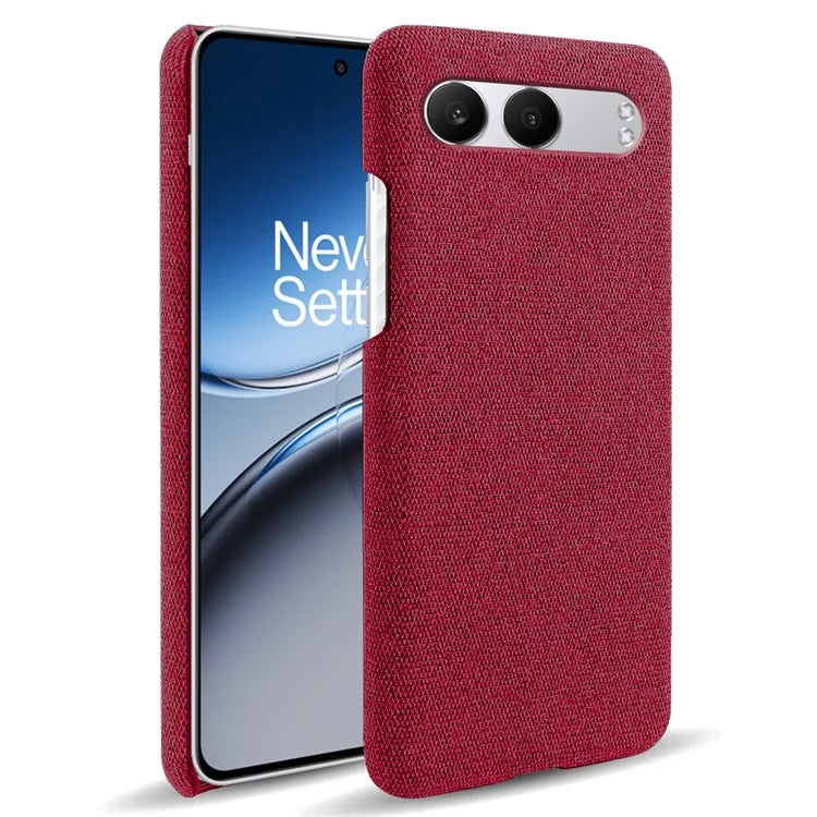 For OnePlus Nord 4 Case Cloth Texture Anti-Scratch Protective PC Phone Cover