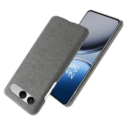 For OnePlus Nord 4 Case Cloth Texture Anti-Scratch Protective PC Phone Cover