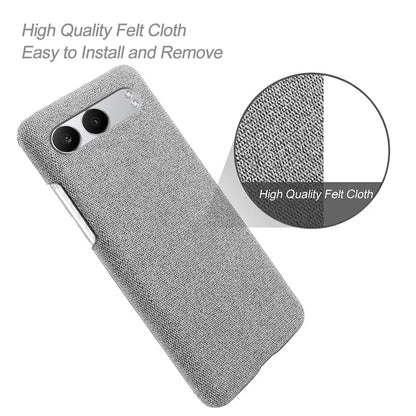 For OnePlus Nord 4 Case Cloth Texture Anti-Scratch Protective PC Phone Cover