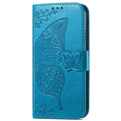 For ZTE Blade A75 4G Case PU Leather Wallet Phone Cover Butterfly Pattern
