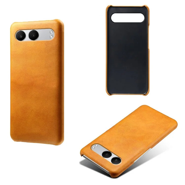 For OnePlus Nord 4 Case Calf Texture PU Leather Hard PC Protective Phone Cover
