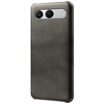 For OnePlus Nord 4 Case Calf Texture PU Leather Hard PC Protective Phone Cover