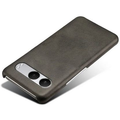 For OnePlus Nord 4 Case Calf Texture PU Leather Hard PC Protective Phone Cover