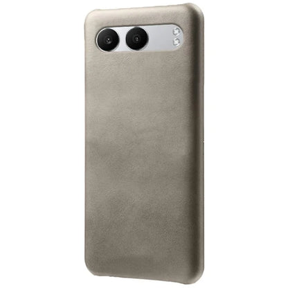 For OnePlus Nord 4 Case Calf Texture PU Leather Hard PC Protective Phone Cover
