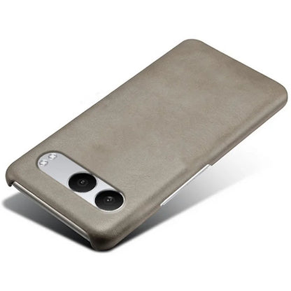 For OnePlus Nord 4 Case Calf Texture PU Leather Hard PC Protective Phone Cover