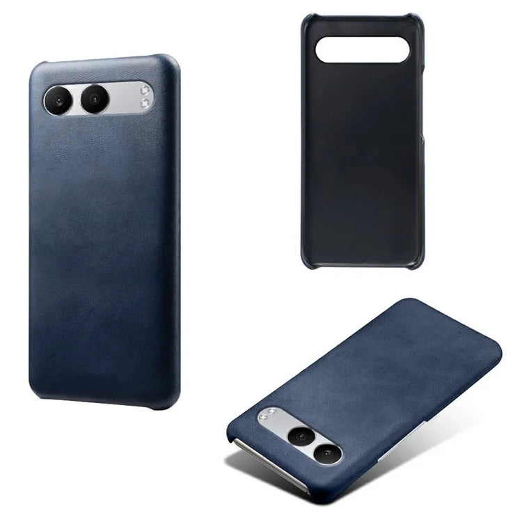 For OnePlus Nord 4 Case Calf Texture PU Leather Hard PC Protective Phone Cover