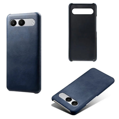 For OnePlus Nord 4 Case Calf Texture PU Leather Hard PC Protective Phone Cover
