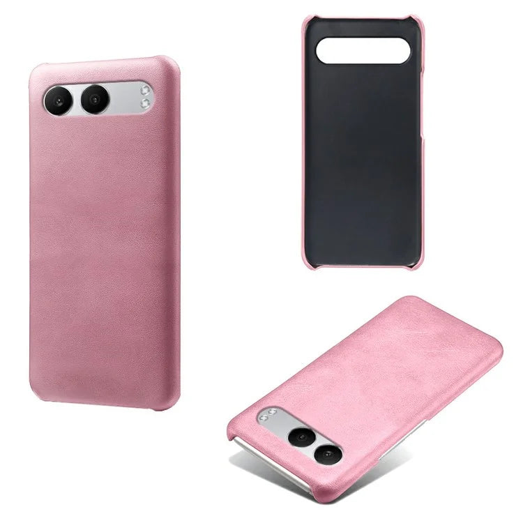 For OnePlus Nord 4 Case Calf Texture PU Leather Hard PC Protective Phone Cover