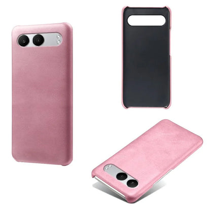For OnePlus Nord 4 Case Calf Texture PU Leather Hard PC Protective Phone Cover