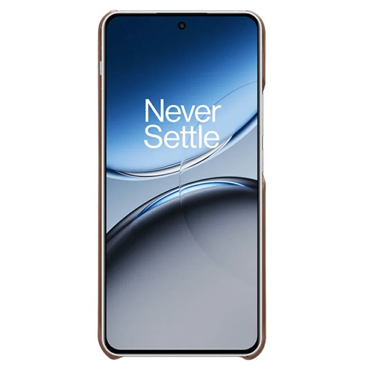 For OnePlus Nord 4 Case Calf Texture PU Leather Hard PC Protective Phone Cover