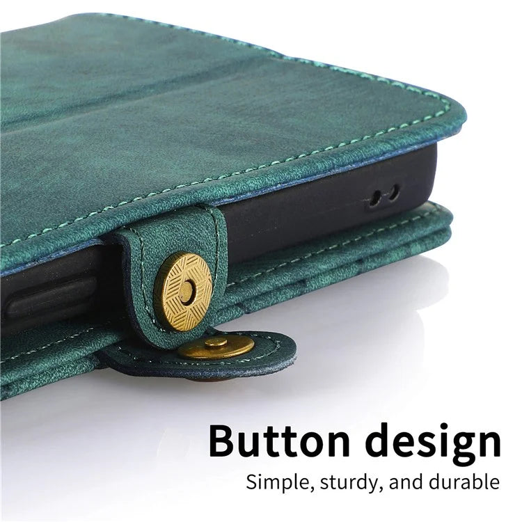 For Honor X6b 4G Case Zipper Wallet Geometry Lines Leather Phone Cover