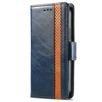 CASENEO 002 Series For OnePlus Nord CE4 Lite 5G / Oppo K12x 5G (China) Case Stand Wallet Splicing PU Leather Cover