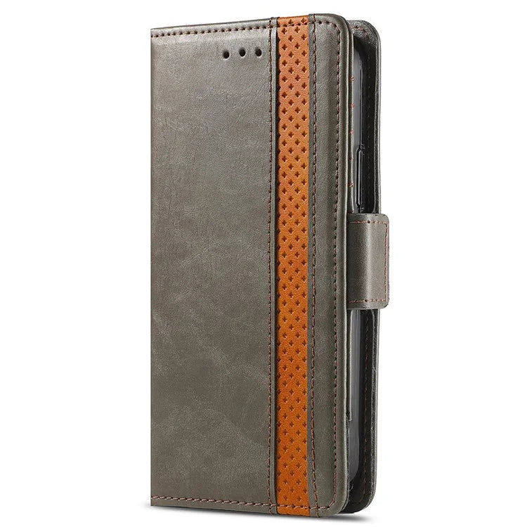 CASENEO 002 Series For OnePlus Nord CE4 Lite 5G / Oppo K12x 5G (China) Case Stand Wallet Splicing PU Leather Cover