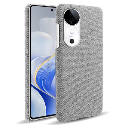 For vivo S19 5G Case Cloth Texture Anti-Scratch Protective PC Phone Cover