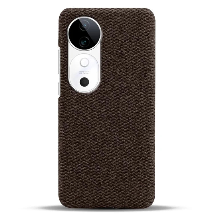 For vivo S19 5G Case Cloth Texture Anti-Scratch Protective PC Phone Cover