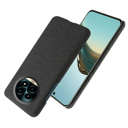 For Realme 13 Pro 5G Case Cloth Texture Anti-Scratch Protective PC Phone Cover