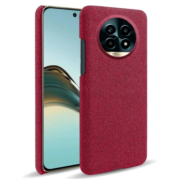 For Realme 13 Pro 5G Case Cloth Texture Anti-Scratch Protective PC Phone Cover