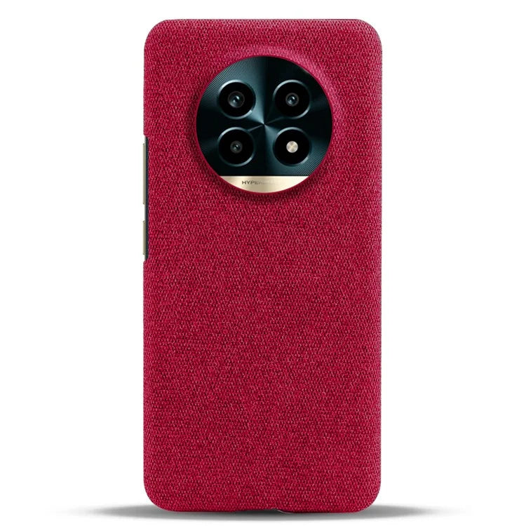 For Realme 13 Pro 5G Case Cloth Texture Anti-Scratch Protective PC Phone Cover