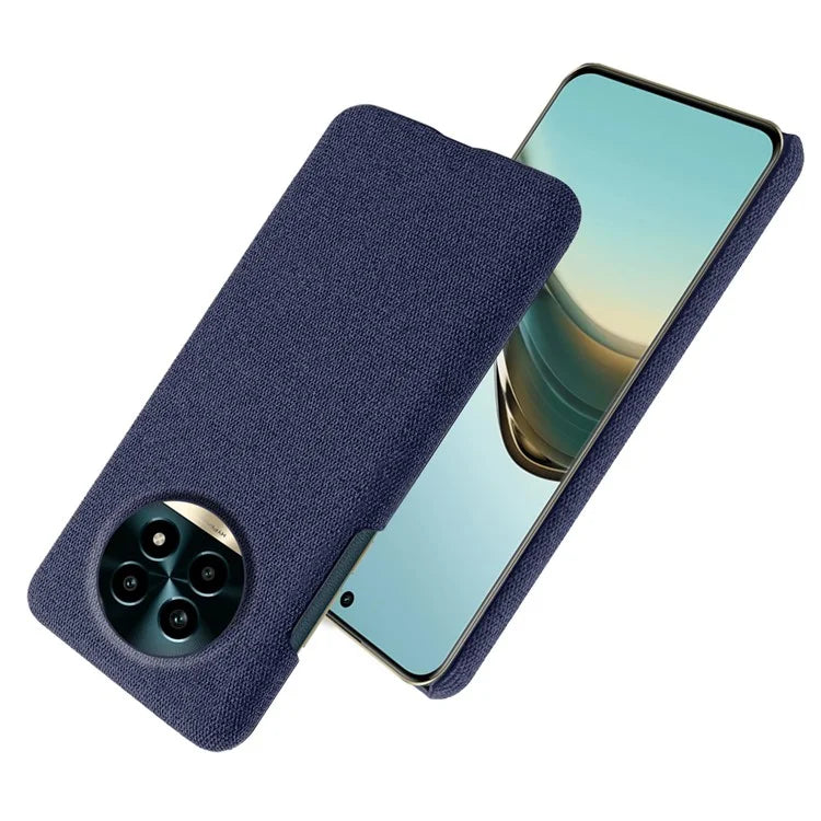 For Realme 13 Pro 5G Case Cloth Texture Anti-Scratch Protective PC Phone Cover
