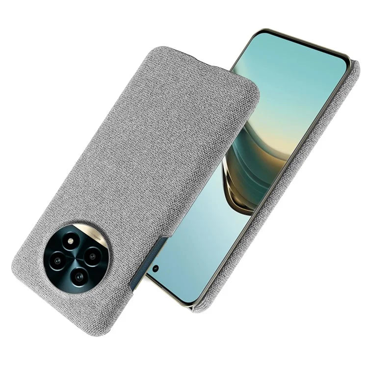 For Realme 13 Pro 5G Case Cloth Texture Anti-Scratch Protective PC Phone Cover