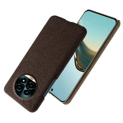 For Realme 13 Pro 5G Case Cloth Texture Anti-Scratch Protective PC Phone Cover