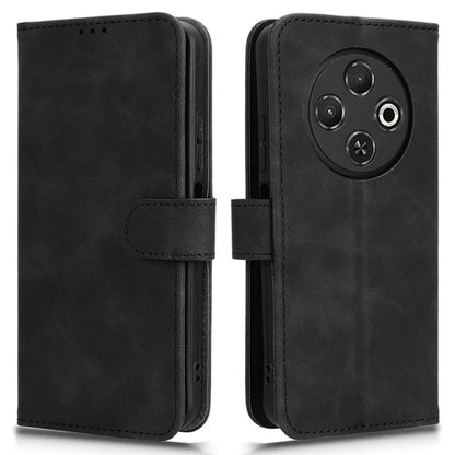 For TECNO Spark 30C Leather Case Skin-Feel Anti-Drop Wallet Flip Phone Cover
