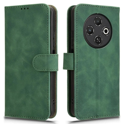 For TECNO Spark 30C Leather Case Skin-Feel Anti-Drop Wallet Flip Phone Cover