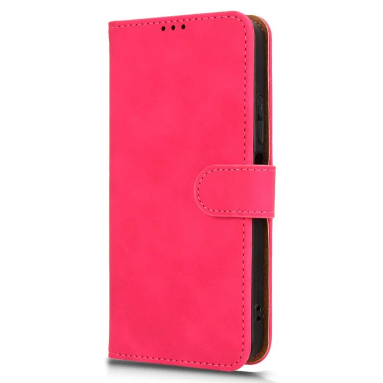 For TECNO Spark 30C Leather Case Skin-Feel Anti-Drop Wallet Flip Phone Cover