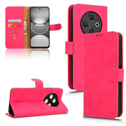For TECNO Spark 30C Leather Case Skin-Feel Anti-Drop Wallet Flip Phone Cover
