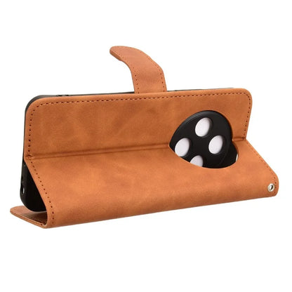 For TECNO Spark 30C Leather Case Skin-Feel Anti-Drop Wallet Flip Phone Cover