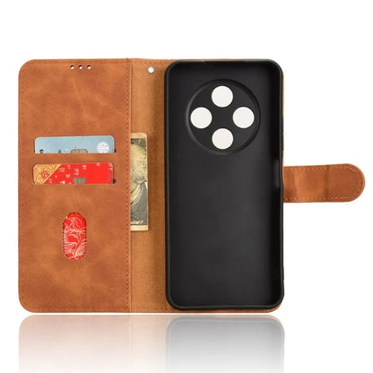 For TECNO Spark 30C Leather Case Skin-Feel Anti-Drop Wallet Flip Phone Cover
