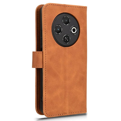 For TECNO Spark 30C Leather Case Skin-Feel Anti-Drop Wallet Flip Phone Cover