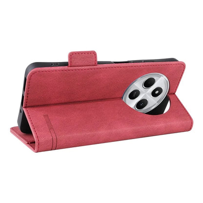 For Xiaomi Redmi 14C 4G Case Leather Wallet Flip Phone Cover with Hardware Decor