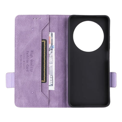 For Xiaomi Redmi 14C 4G Case Leather Wallet Flip Phone Cover with Hardware Decor