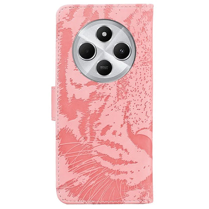 For Xiaomi Redmi 14C 4G Case Tiger Imprint Leather Wallet Phone Cover