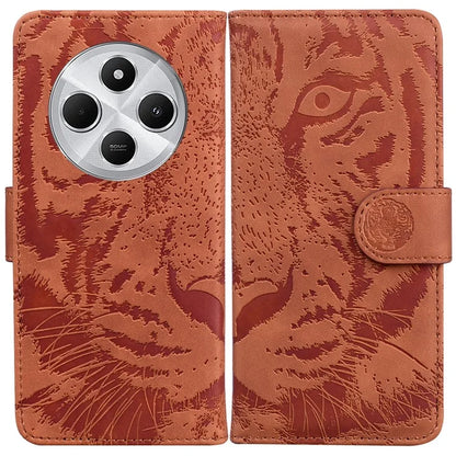 For Xiaomi Redmi 14C 4G Case Tiger Imprint Leather Wallet Phone Cover
