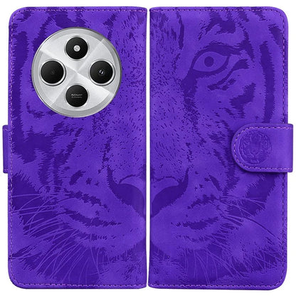 For Xiaomi Redmi 14C 4G Case Tiger Imprint Leather Wallet Phone Cover