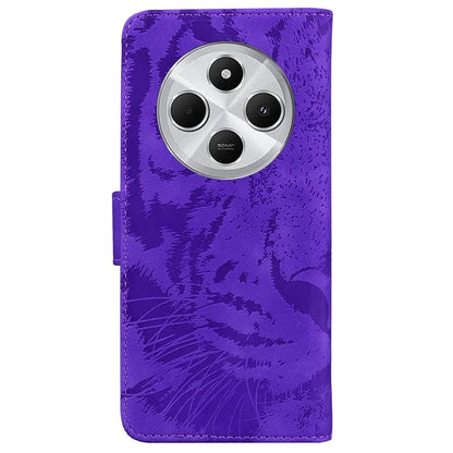 For Xiaomi Redmi 14C 4G Case Tiger Imprint Leather Wallet Phone Cover