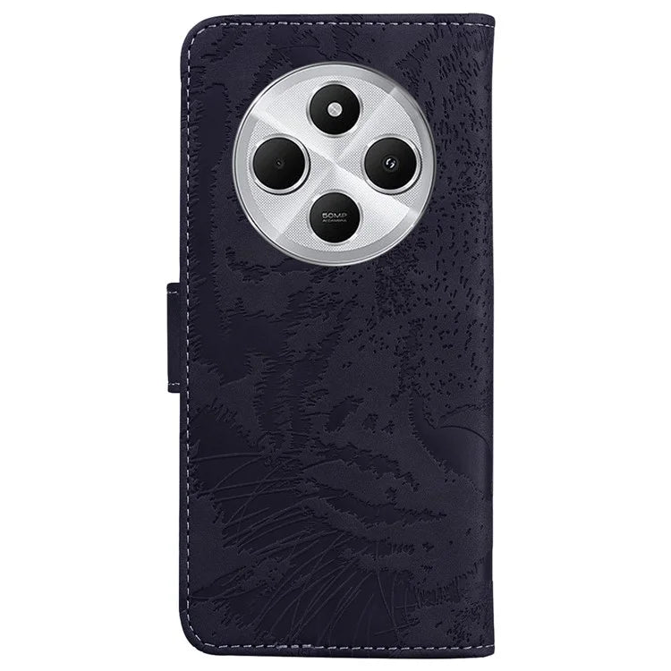 For Xiaomi Redmi 14C 4G Case Tiger Imprint Leather Wallet Phone Cover