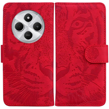 For Xiaomi Redmi 14C 4G Case Tiger Imprint Leather Wallet Phone Cover